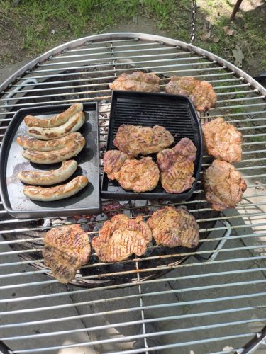 Die Vorbereitung Der Grill